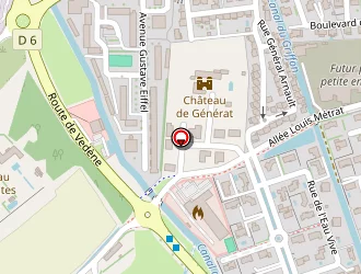 Carte de Lycée Professionnel Montesquieu à Sorgues