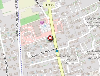 Carte de Domo-clim à Pernes-les-fontaines