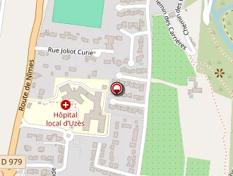 Carte de Les Pitchounets à Uzès