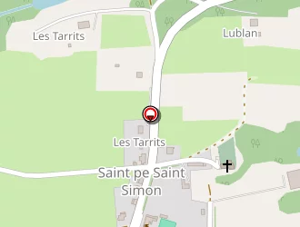 Carte de Canton Yvette à Saint-pé-saint-simon