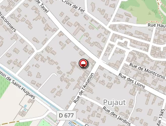 Carte de Caméléons à Pujaut