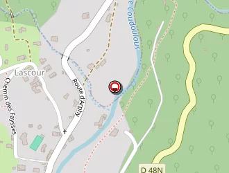 Carte de La Poterne à Aulas