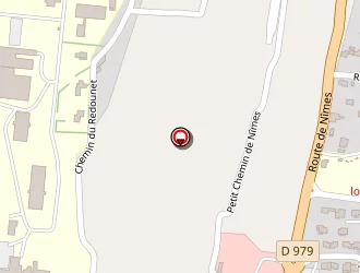 Carte de Hôpital Local à Uzès