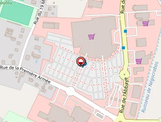 Carte de Leclerc.e à Montauban