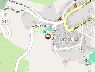 Carte de Labare Eric à Broquiès