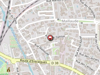 Carte de Secours Catholique à Sorgues