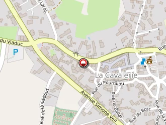 Carte de Ecole Ste Bernadette à Cavalerie (la)