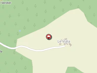 Carte de Camping Philippe à Nant