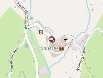 Carte de 7737 à Sausses