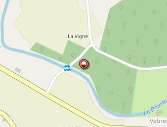 Carte de Viala Gilbert à Nant