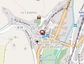 Carte de Mairie à Saint-rome-de-cernon