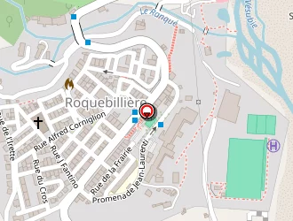 Carte de Le Provençal à Roquebillière