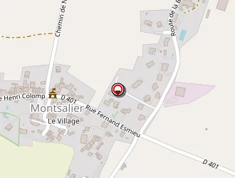 Carte de Colomp Manuel à Montsalier