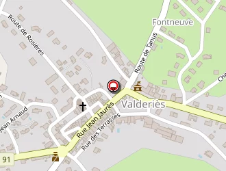 Carte de Etn Construction à Valderiès