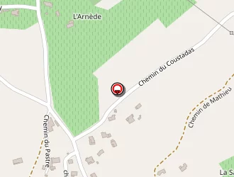 Carte de Guillemette à Cruviers-lascours