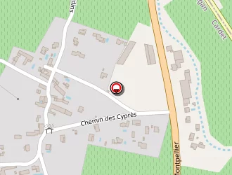 Carte de Cévennes Caravanes à Cardet