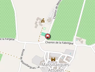 Carte de La Poste à Massillargues-attuech