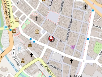 Carte de Aujaleu Michèle à Montauban