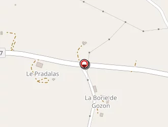 Carte de Mairie à Costes-gozon (les)