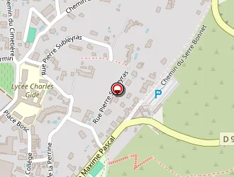 Carte de Alpha Vidange à Uzès