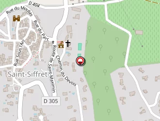 Carte de Chazel (earl) à Saint-siffret