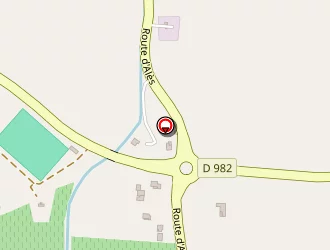 Carte de Gosse Frédéric à Lézan