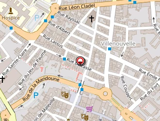 Carte de Angle Droit à Montauban