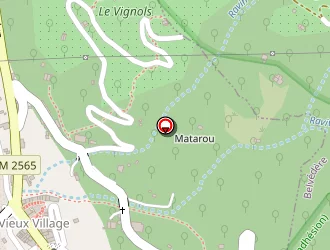 Carte de Frédéric Raoul à Roquebillière