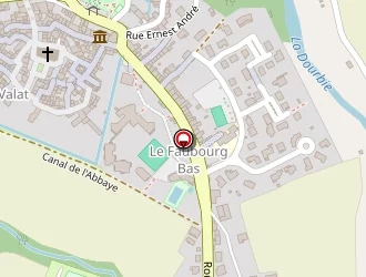 Carte de Saquet Aurélie à Nant