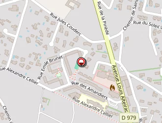 Carte de Stade De Pautex à Uzès