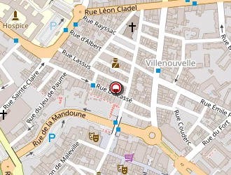 Carte de Balère Gérard à Montauban