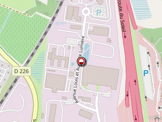 Carte de Calabas Industrie à Sorgues