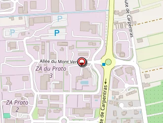 Carte de Prato Pneus à Pernes-les-fontaines