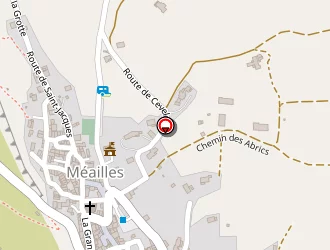 Carte de Toche Jacques à Méailles