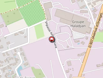 Carte de Haléco à Sorgues