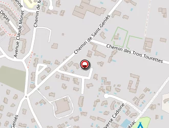 Carte de Centre équestre L'orégon à Uzès