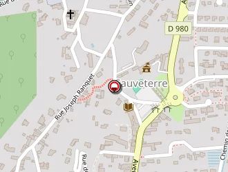 Carte de La Poste à Sauveterre