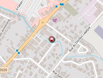 Carte de Point Bleu à Montauban