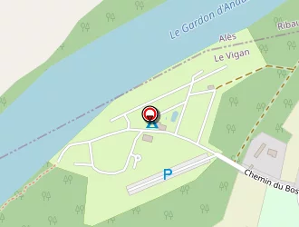 Carte de Camping Beau Rivage à Cardet