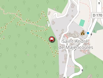 Carte de Agence Postale à Saint-andré-de-majencoules