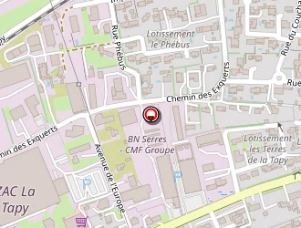 Carte de Gerbaud à Monteux