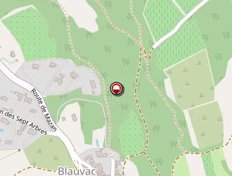 Carte de La Calade à Blauvac