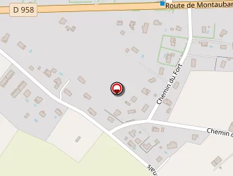 Carte de Alinet à Castelsarrasin