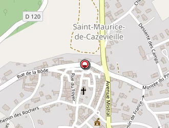 Carte de Odeca à Saint-maurice-de-cazevieille