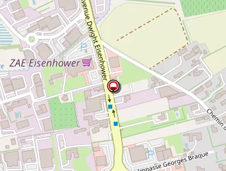 Carte de Pacific Fitness Club à Carpentras