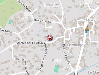 Carte de Bon Roger à Lirac