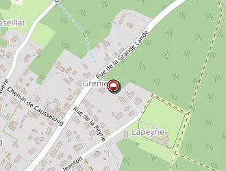 Carte de Trelat Martine à Roquefort