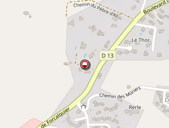 Carte de Faure Anthony à Saint-étienne-les-orgues