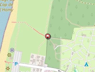 Carte de Le Cap De L'homy à Lit-et-mixe