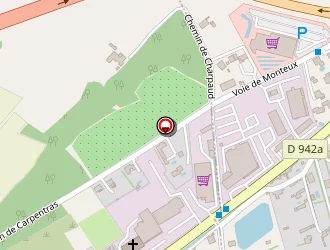 Carte de Terrain Georges Henri à Monteux